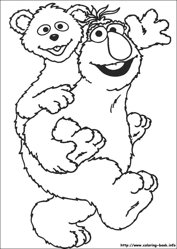 Sesame Street coloring picture